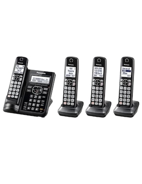 Set de teléfonos Panasonic 4 auriculares