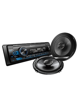 Autoestéreo un din con subwoofer Pioneer mxt-s326