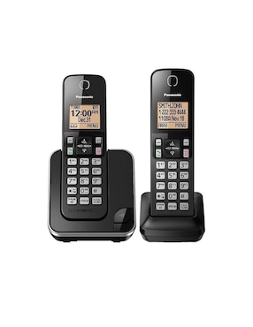 Set de teléfonos Panasonic 2 auriculares
