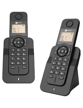 Teléfono Select Sound inalámbrico 2 auriculares