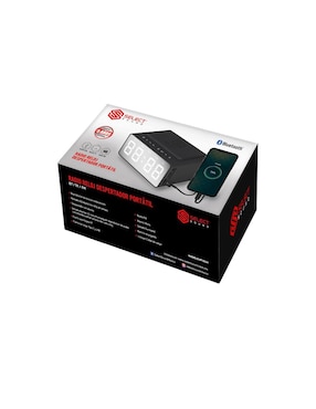 Radio Reloj Despertador Portátil Select Sound BT4334