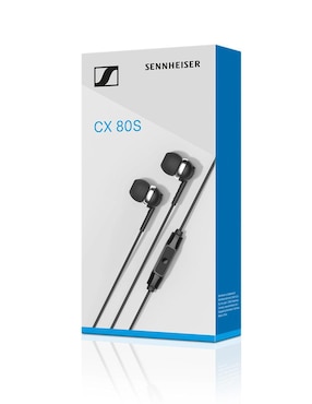 Audífonos In-Ear Sennheiser CX 80S alámbricos