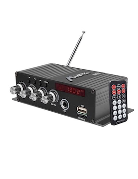 Amplificador para estéreo Mitzu MIT-78BT de 12 V