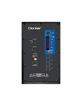 Bafle Amplificado 15 Donker con 25000W PMPO Bluetooth Recargable