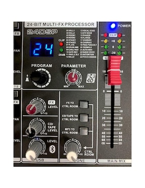 Mezcladora Pasiva Soundtrack MX-1002U 10 Ch Bluetooth
