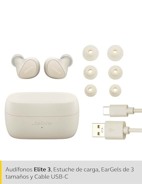 Audífonos True Wireless Jabra Elite 3 inalámbricos