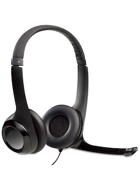 Audífonos On-Ear Logitech H390 alámbricos
