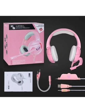 Audífonos Over-Ear Onikuma Box alámbricos con cancelación de ruido