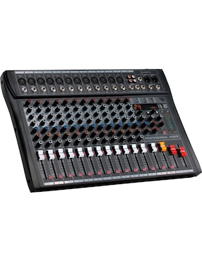 Mezcladora De Audio DJ Audiotek MKZ-MEZCL12CHNEG