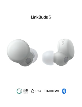 Audífonos In-Ear Sony Linkbuds S inalámbricos con cancelación de ruido