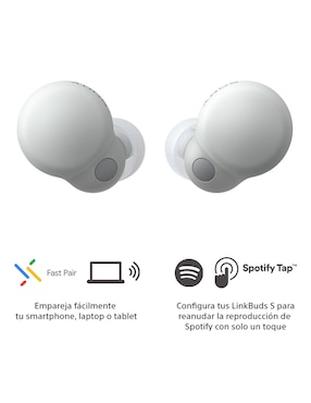 Audífonos In-Ear Sony Linkbuds S inalámbricos con cancelación de ruido