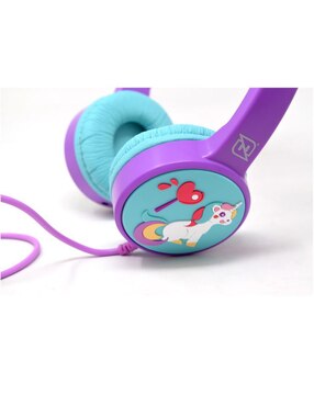 Audífonos On-Ear Necnon Unicorn alámbricos