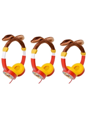 Audífonos On-Ear Necnon Pug alámbricos