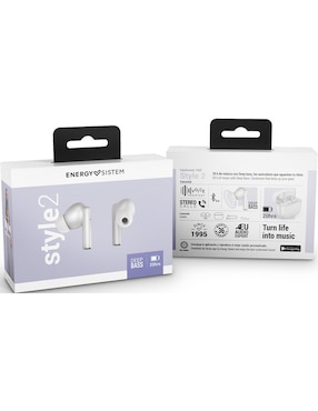 Audífonos True Wireless Energy Sistem Style 2 inalámbricos