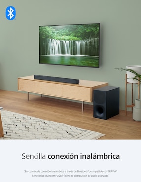 Barra de sonido Sony Ht-S400//C con subwoofer