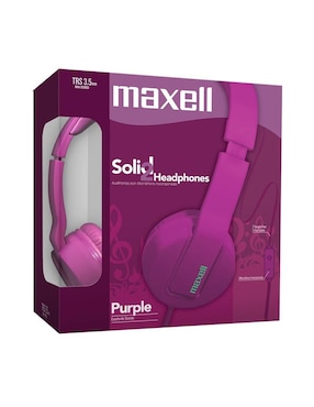 Audífonos On-Ear Maxell Solid2 alámbricos
