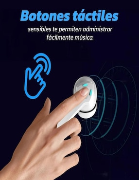 Audífonos True Wireless Genérica Auriculares P30 inalámbricos con cancelación de ruido