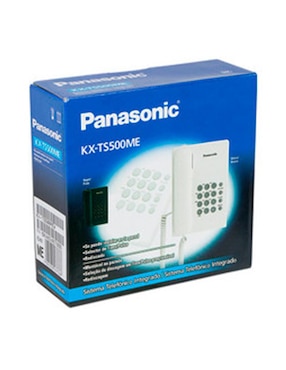 Teléfono Panasonic KX-TS500MEW