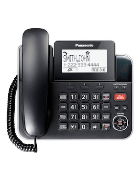 Teléfono Panasonic KX-TGF870B 2 auriculares