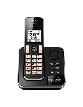 Teléfono Panasonic KX-TGD393CB 3 auriculares