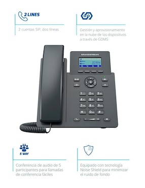 Teléfono Grandstream GRP2601