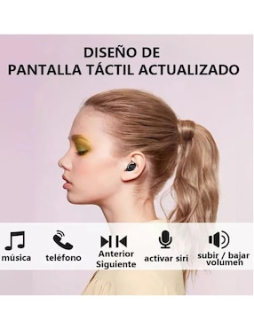 Audífonos True Wireless Genérica Xg8 inalámbricos con cancelación de ruido
