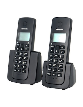 Teléfono Panasonic inalámbrico KX-TGB112MEB 2 auriculares
