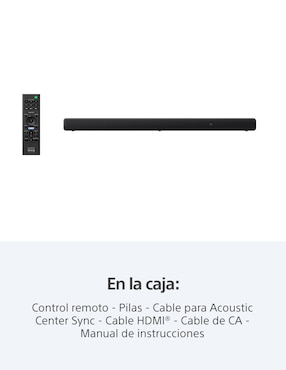 Barra de sonido Sony Ht-A3000