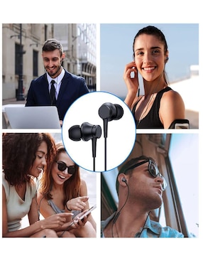 Audífonos In-Ear Genérica alámbricos con cancelación de ruido