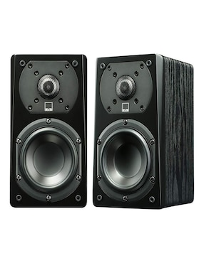 Set Bocina SVS Prime Bookshelf Black Ash Inalámbrica