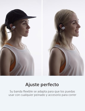 Audífonos On-Ear Sony Off-Ear Float Run inalámbricos