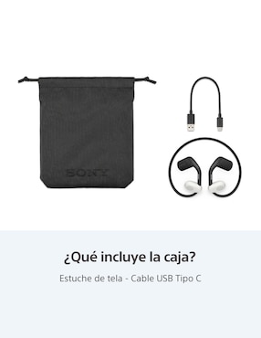 Audífonos On-Ear Sony Off-Ear Float Run inalámbricos