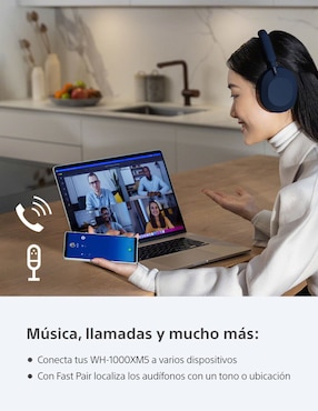 Audífonos Sony alámbricos e inalámbricos con cancelación de ruido
