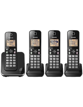 Set De 4 Auriculares Inalámbricos Panasonic KX-TGC384C