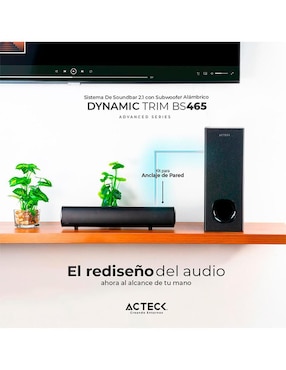Barra de sonido Acteck Ac-935234 con subwoofer