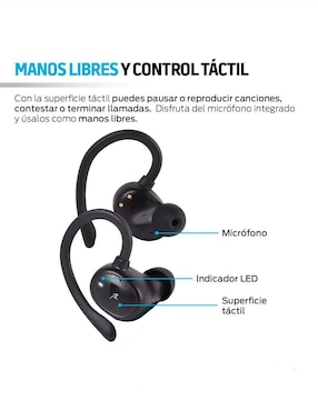 Audífonos True Wireless Redlemon 79445-Bl inalámbricos con cancelación de ruido
