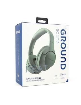 Audífonos Over-Ear Ground Sound Live Over Ear inalámbricos