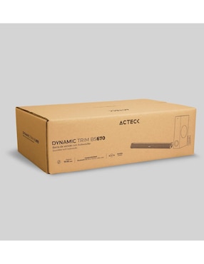 Barra de sonido Acteck Dynamic Trim Bs670 Ac-935913 con subwoofer