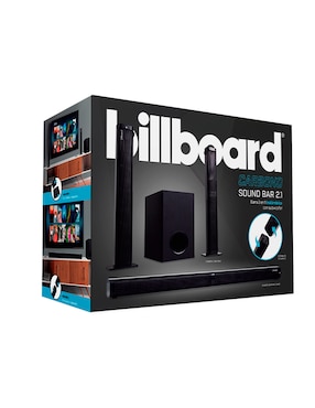 Barra de sonido Billboard Carbono 2.1 con subwoofer