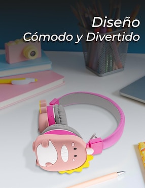 Audífonos Over-Ear Techzone Dn-Lyej60 inalámbricos con cancelación de ruido