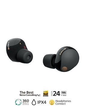 Audífonos True Wireless Sony Wf-1000Xm5 inalámbricos con cancelación de ruido