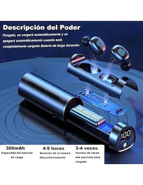 Audífonos In-Ear Genérica Et237 inalámbricos
