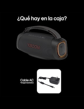 Bocina portátil LG XBOOM Go XG8 inalámbrica