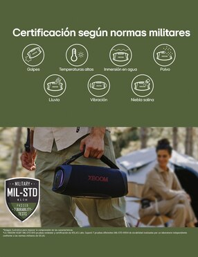 Bocina portátil LG XBOOM Go XG8 inalámbrica