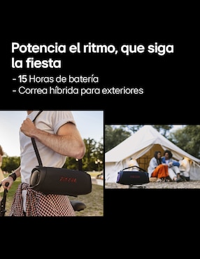 Bocina portátil LG XBOOM Go XG8 inalámbrica