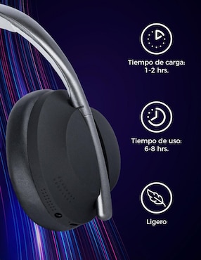 Audífonos Over-Ear Icon Tzdj01 alámbricos e inalámbricos