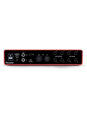 Interfaz de audio Focusrite