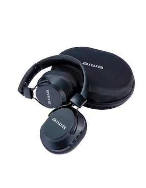 Audífonos Over-Ear Aiwa Awk20Ncb inalámbricos con cancelación de ruido