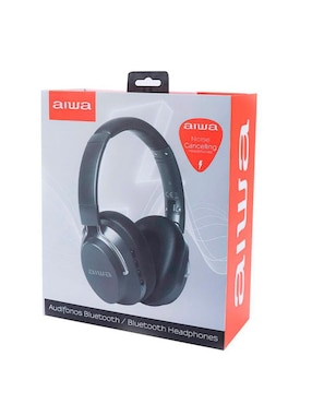 Audífonos Over-Ear Aiwa Awk20Ncb inalámbricos con cancelación de ruido