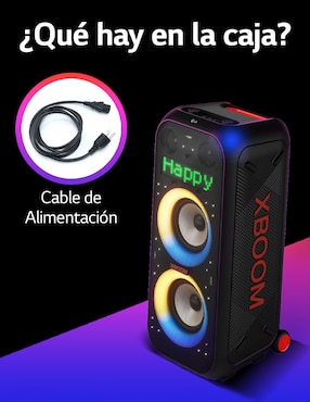 Bocina portátil Lg XL9T bluetooth